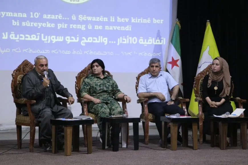 Beşdarên civîna li Hesekê banga avakirina Sûriyeyeke pirreng kir