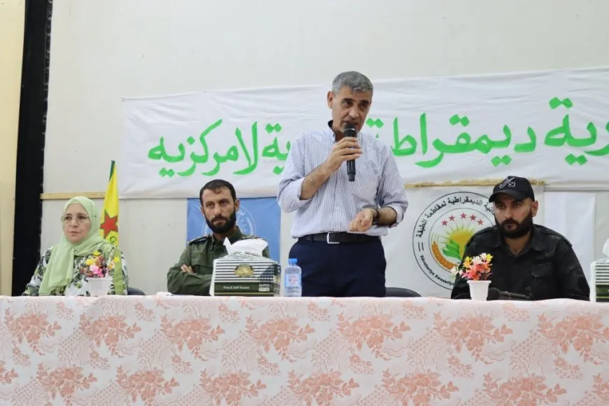 Şêniyên Dêr Hafir û Meskeneyê: QSD`ê misogerê ewlehiyê û îstiqrarê ye