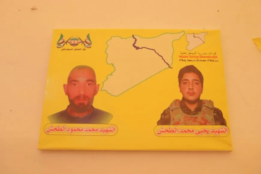 Xelkê Reqayê sersaxî da malbata şehîd Yehya El Tehiş