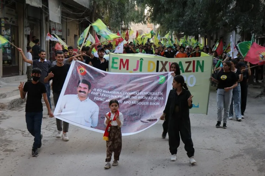 Ciwanên Şoreşger li Helebê daxwaza hevdîtina Rêber Apo kir