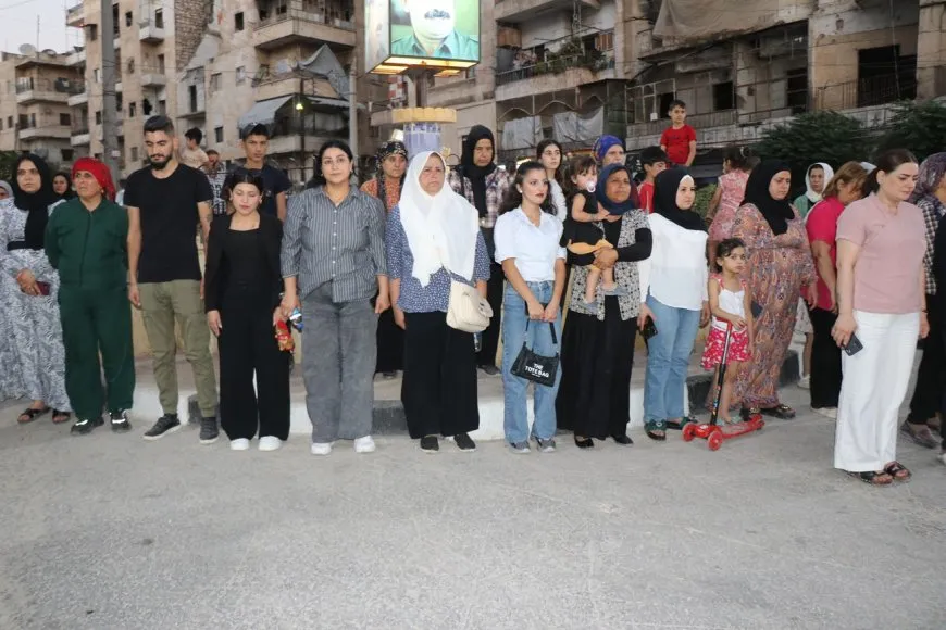 Çalakiya hunerî ya Tevgera Hîlala Zêrîn li Helebê di roja duyemîn de berdewam e