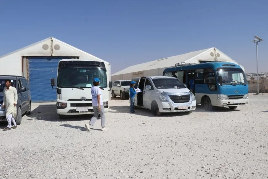 Ji kampa Mehmûdlî 10 malbat ber bi Dêrazorê ve bi rê ket