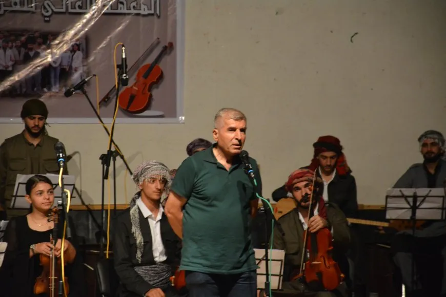 Xwendekarên Peymangeha Bilind a Hunerî li Rimêlanê konserek li dar xist