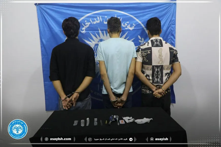 Li Qamişloyê 3 firoşkarên hişbirê hatin girtin
