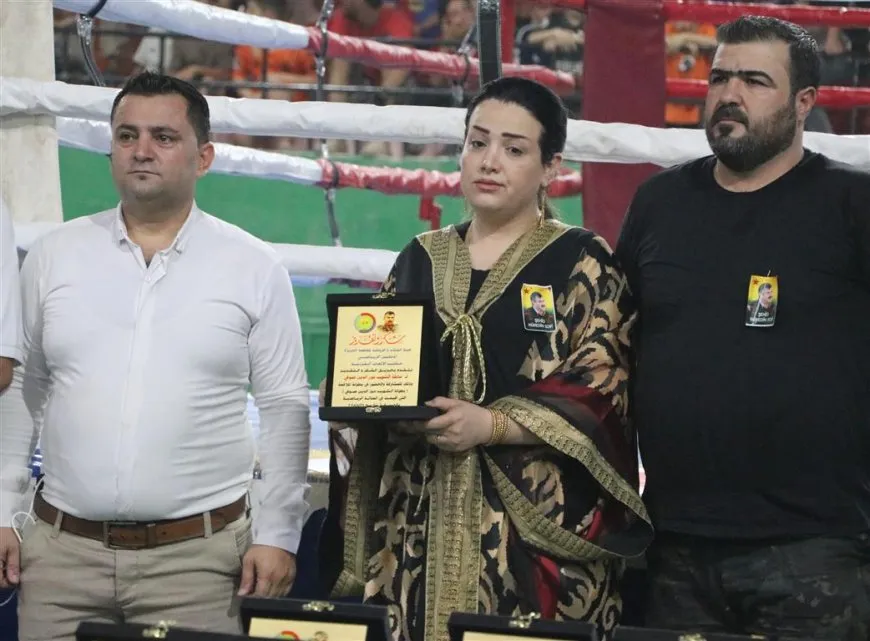 Li Hesekê ji bo bîranîna şehîd Nûreddîn Sofî şampiyoniya boksê hate lidarxistin