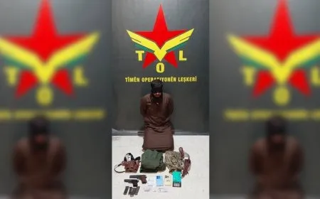 Ji TOL’ê operasyon: Çeteyekî xeternak hat girtin