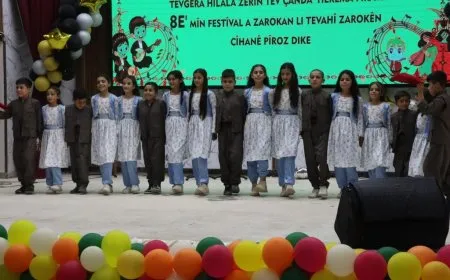 Li Kobanê Festîvala 8ˊemîn a Zarokan dest pê kir