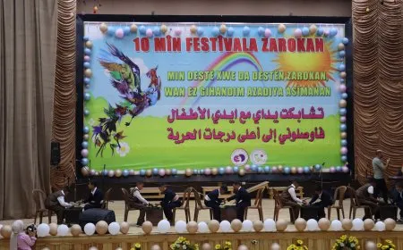 10`emîn Festîvala Zarokan li Rimêlanê bi dawî bû