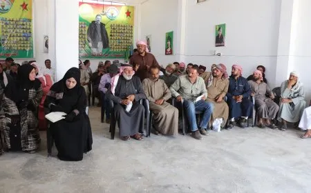 Hevserokên komînên Şedadê daxwazên şêniyan ji civîna meclisê re veguhastin