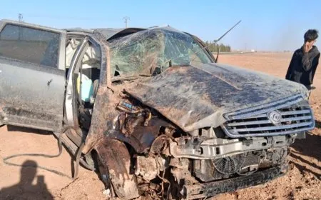 Li ser rêya Amûdê-Qamişlo qeza: Kesek jiyana xwe ji dest da û yekî din birîndar bû