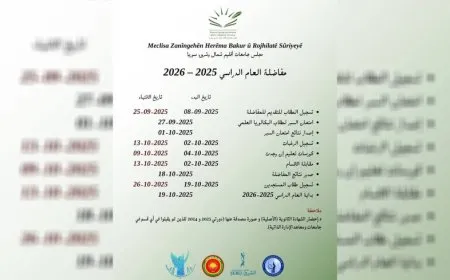 Meclisa Zanîngehên Bakur û Rojhilatê Sûriyeyê dema tomarkirinê dirêj kir
