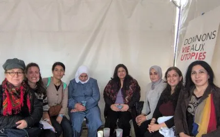 Şandeya Jinan a Bakur û Rojhilatê Sûriyeyê rewşa şoreşa jinan vegot