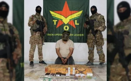 Li Reqayê çeteyekî xeternak hate girtin