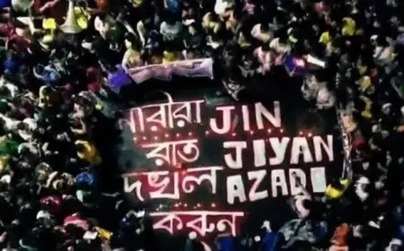 Kombûna Zenûbiya: Bi Serhildana Jin Jiyan Azadî doza jinan bûye cîhanî