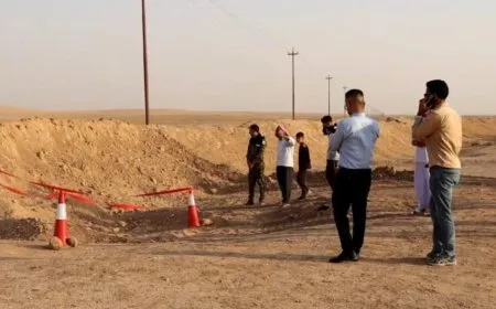 Li Şengalê goreke din a komî hate dîtin