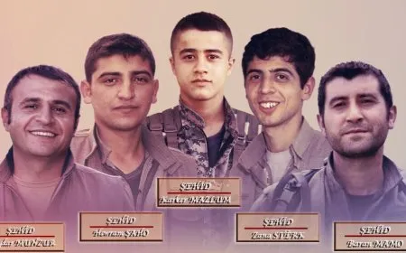 HPG-NRÇ’ê 5 şehîdên Garê bi bîr anîn