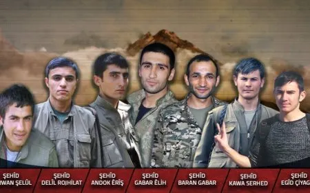 HPG-NRÇˊê nasnameyên 7 gerîlayên şehîd aşkera kirin