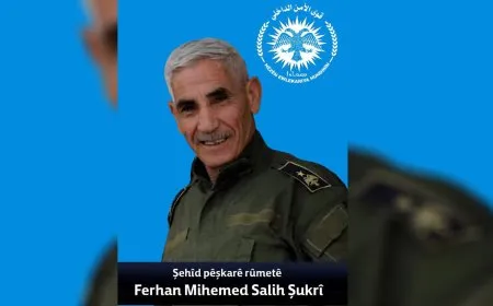 Efserekî Hêzên Ewlekariya Hundirîn şehîd bû