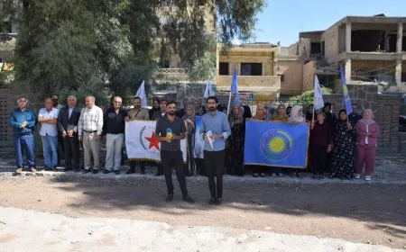 `Komkujiya Dêr Hafirê qanûnên navneteweyî binpê kirin`