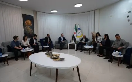 Şandeyeke Awstralyayê serdana Herêma Bakur û Rojhilatê Sûriyeyê kir