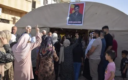 Ji bo gerîlayê HPG'ê Şahîn Omer merasîmeke xiyabî hat lidarxistin
