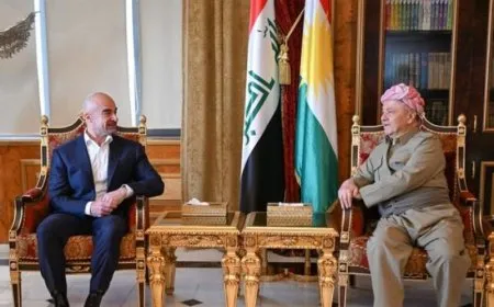 Talebanî û Barzanî pêvajoya siyasî nîqaş kiri