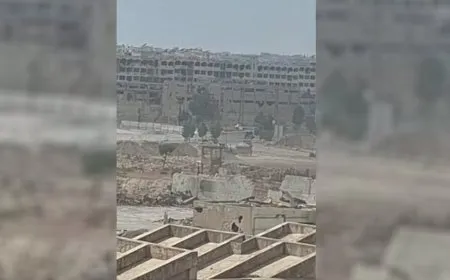 Li nêzî bendên kontrolê yên Şêxmeqsûd û Eşrefiyê barîkatên axê hatin bilindkirin