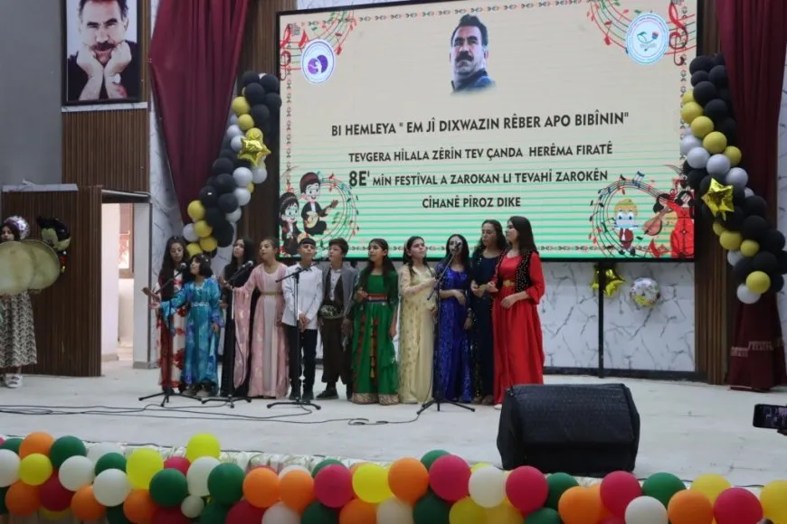 Li Kobanê 8’emîn Mîhrîcana Zarokan bi coş dawî bû