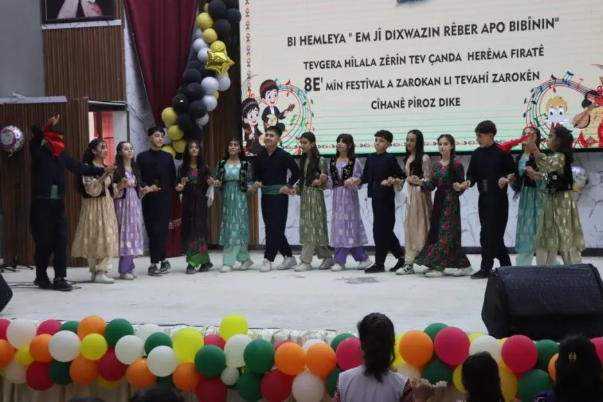 Li Kobanê 8’emîn Mîhrîcana Zarokan bi coş dawî bû