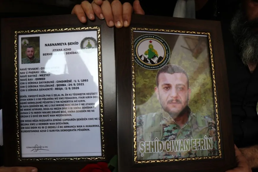 Şêniyên Şêxmeqsûd û Eşrefiyê soza şopandina riya şehîdan dan