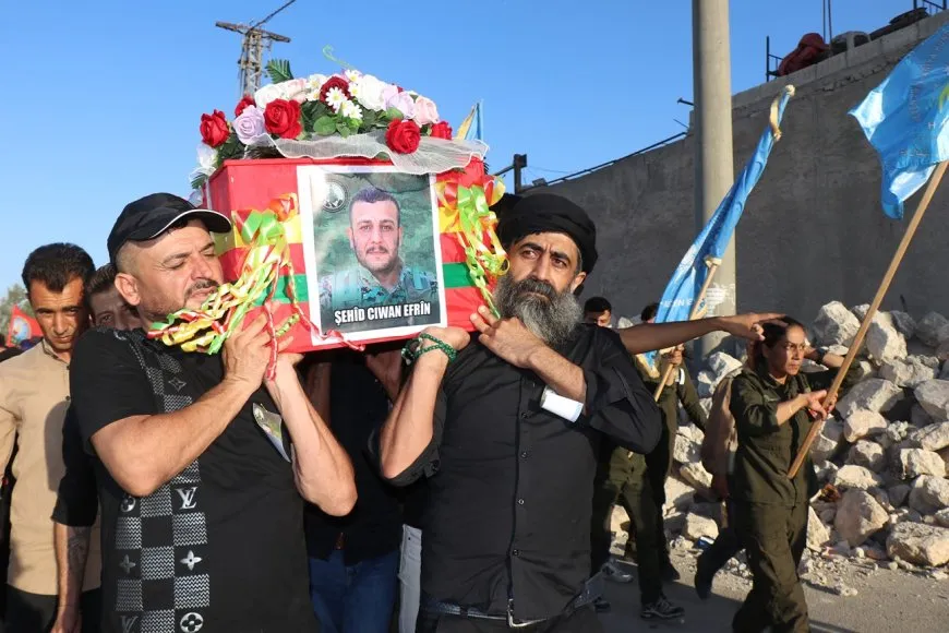Şêniyên Şêxmeqsûd û Eşrefiyê soza şopandina riya şehîdan dan