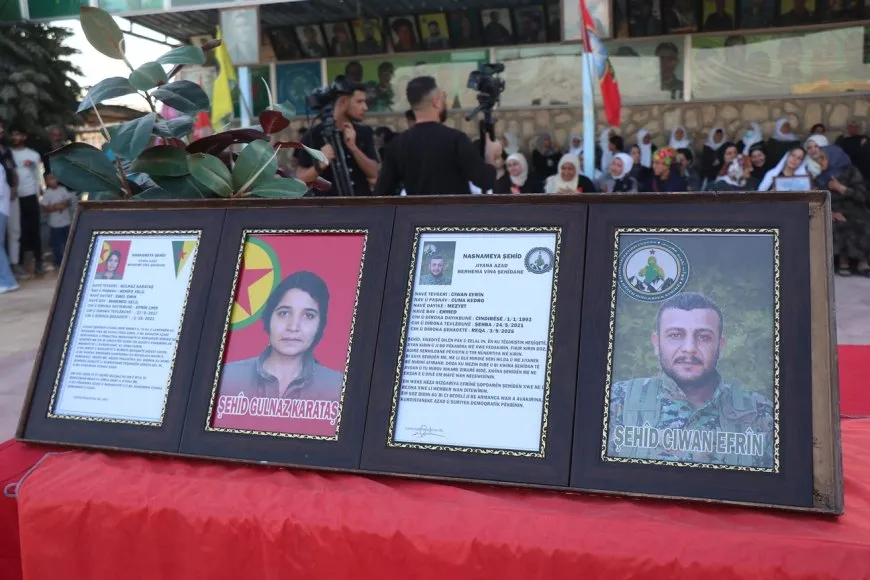 Şêniyên Şêxmeqsûd û Eşrefiyê soza şopandina riya şehîdan dan