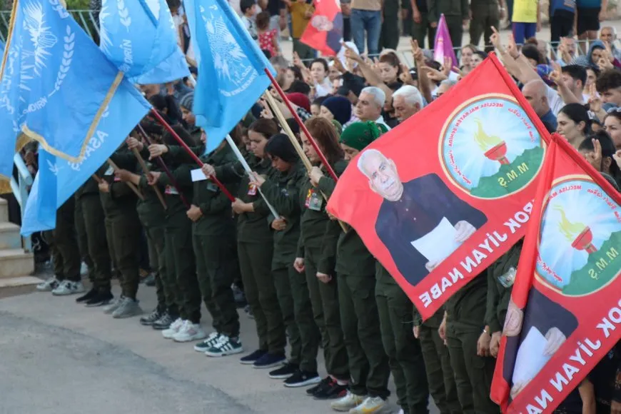 Şêniyên Şêxmeqsûd û Eşrefiyê soza şopandina riya şehîdan dan