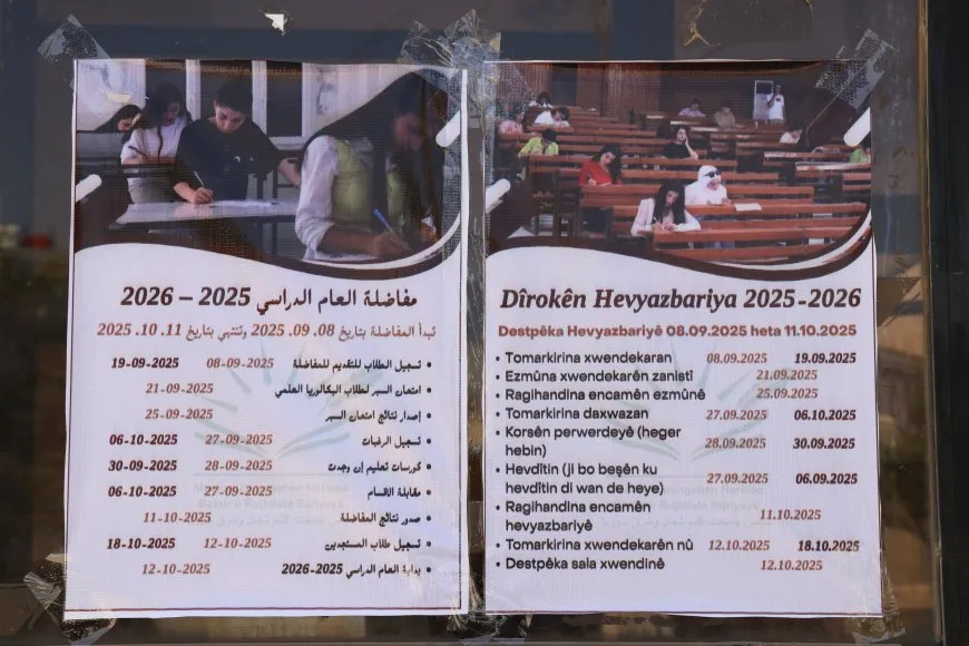Qeydkirina hevyazbariya zanîngehên  Bakur û Rojhilatê Sûriyeyê dest pê kir