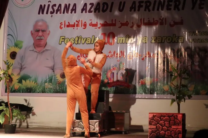 10`emîn Festîvala Zarokan bi xelatkirinê bi dawî bû