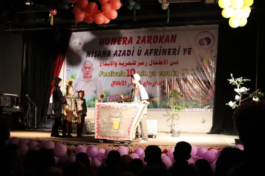 10`emîn Festîvala Zarokan bi xelatkirinê bi dawî bû