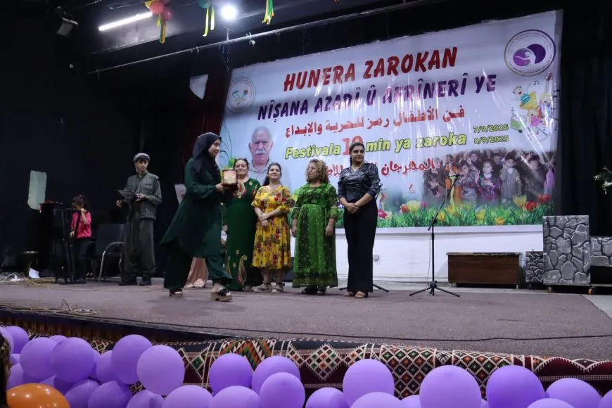 10`emîn Festîvala Zarokan bi xelatkirinê bi dawî bû