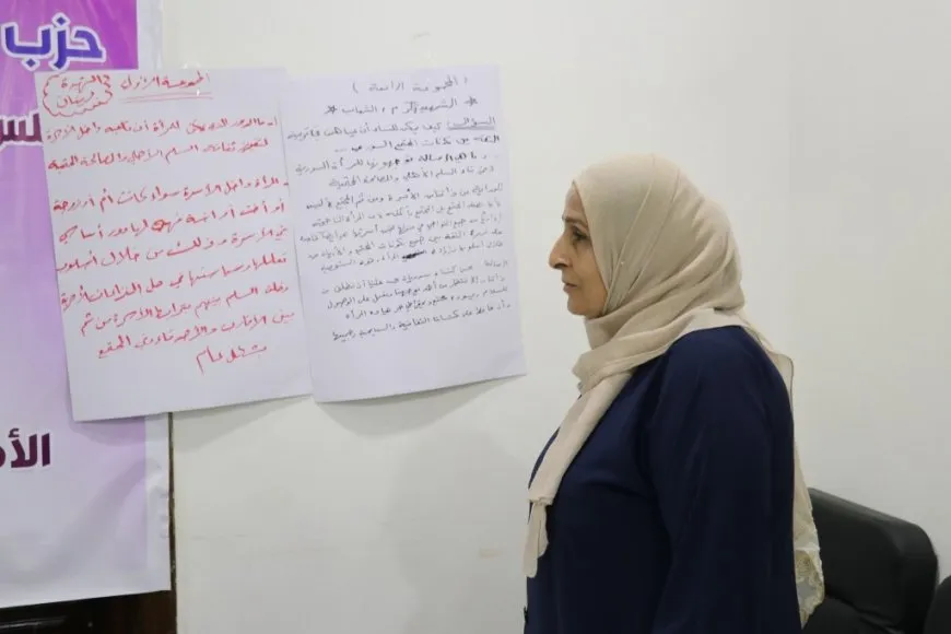 Li Tebqayê komxebatek li ser rola jinan di aştiya navxweyî de