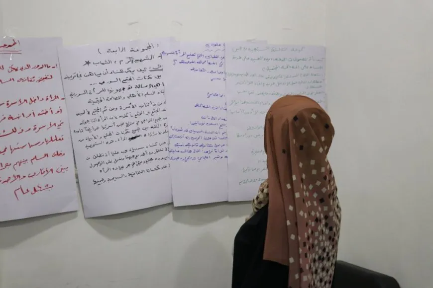 Li Tebqayê komxebatek li ser rola jinan di aştiya navxweyî de