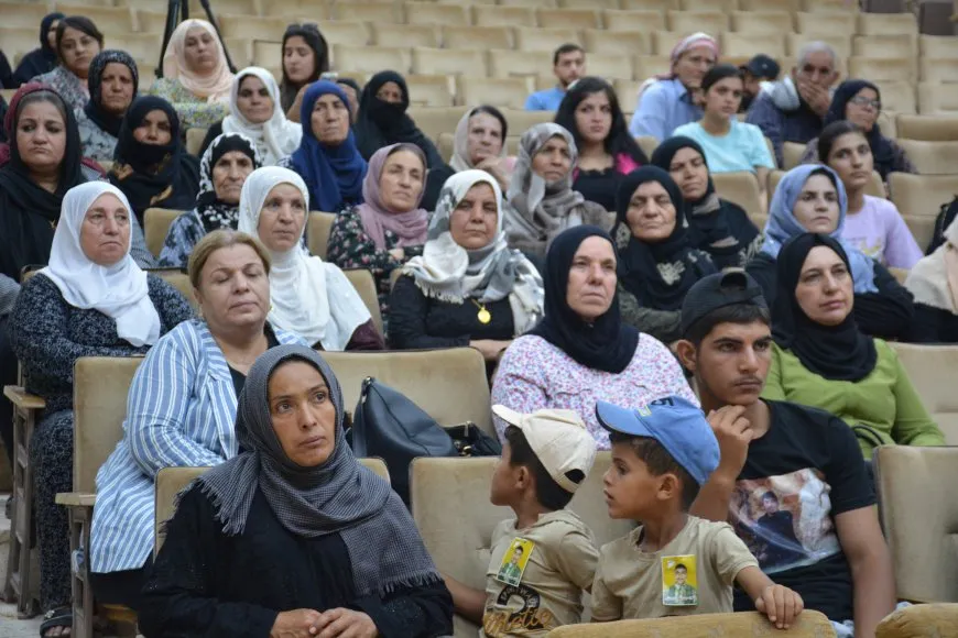 Malbatên şehîdan xebatên salekê nirxandin