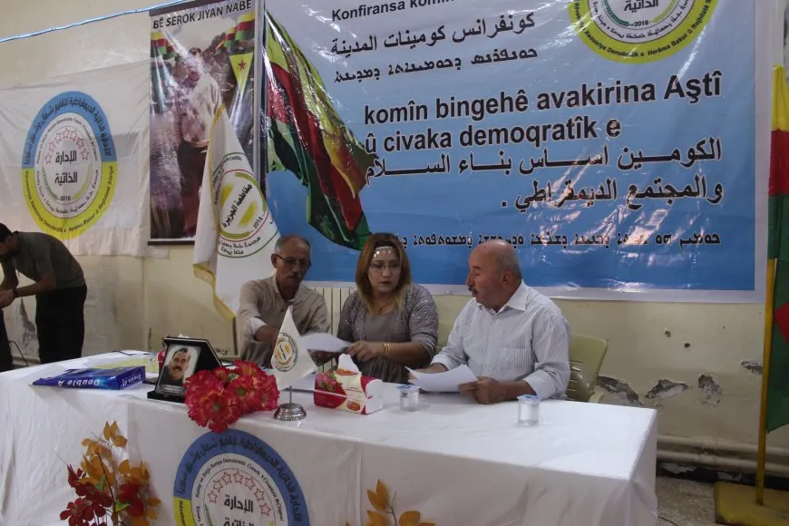 Komînên Çilaxa konferansa xwe li dar xist