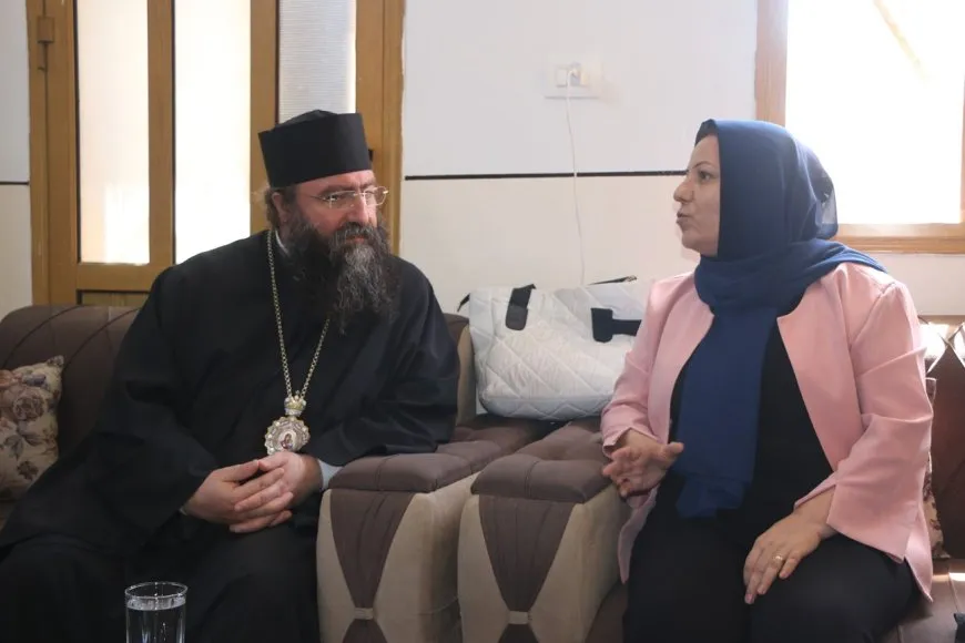 Şandeyeke Mitranê Ortodoks serdana taxên Şêxmeqsûd û Eşrefiye kir