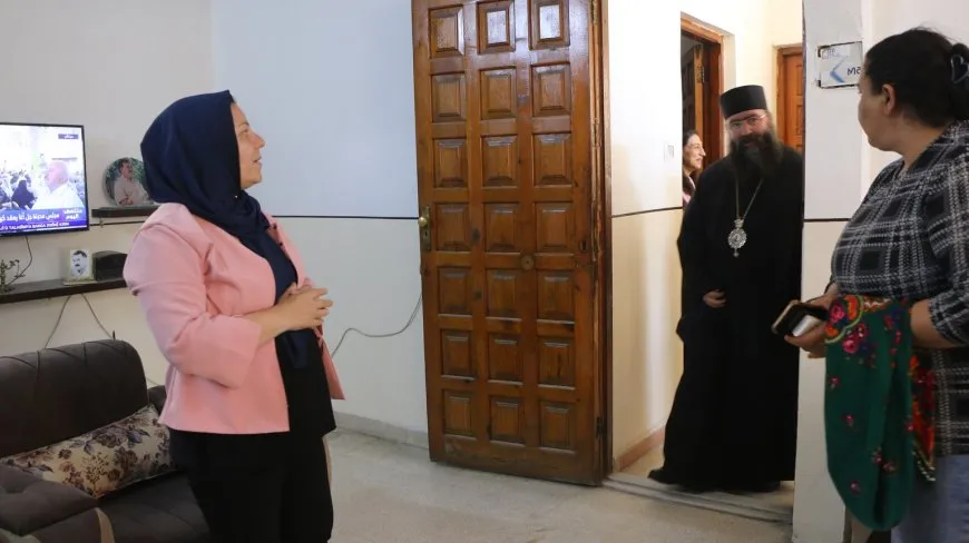 Şandeyeke Mitranê Ortodoks serdana taxên Şêxmeqsûd û Eşrefiye kir