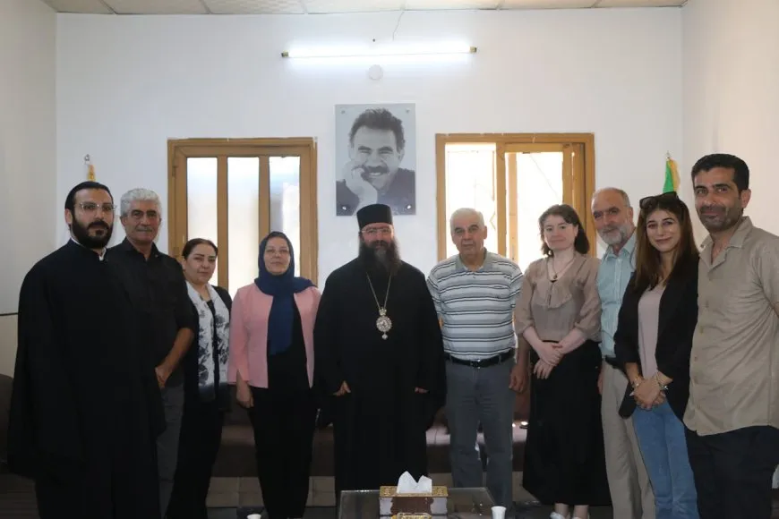 Şandeyeke Mitranê Ortodoks serdana taxên Şêxmeqsûd û Eşrefiye kir