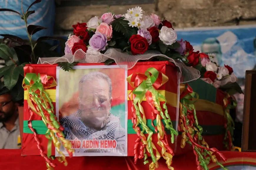 Li Helebê merasîma şehîd Ebdîn Hemo û Hemze Mihemed hat lidarxistin