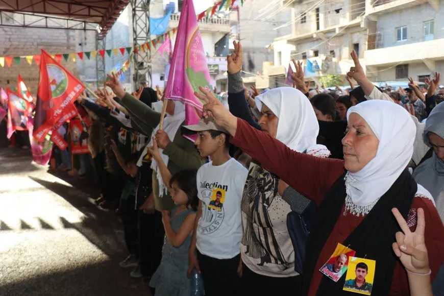 Li Helebê merasîma şehîd Ebdîn Hemo û Hemze Mihemed hat lidarxistin