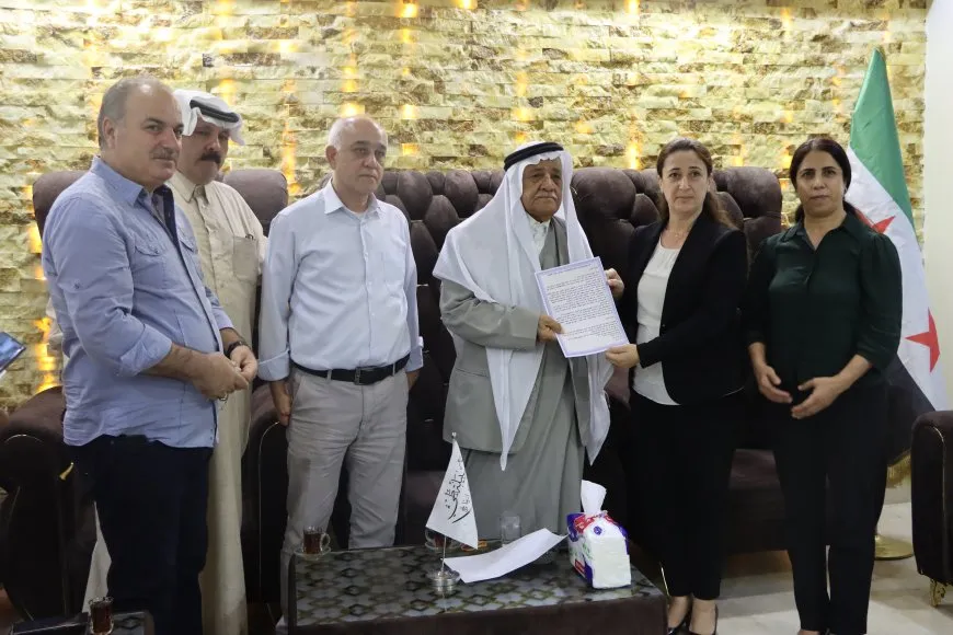 Rûspiyên eşîrên Ereban peyama Rêber Abdullah Ocalan pêşwaz kir