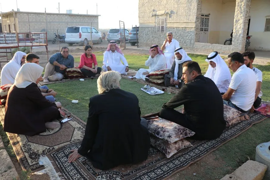 Rûspiyên eşîrên Ereban peyama Rêber Abdullah Ocalan pêşwaz kir