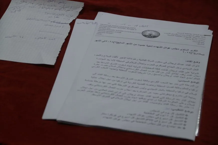 Malbatên şehîdan ên Amûdê civîna salane li dar xist