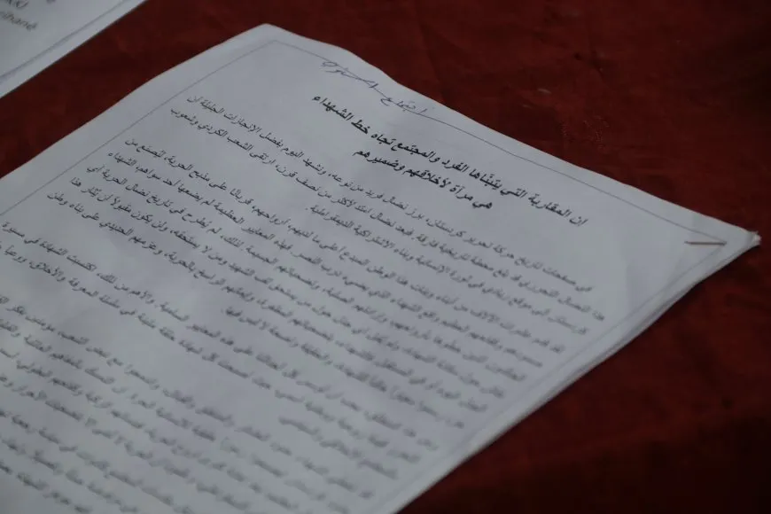 Malbatên şehîdan ên Amûdê civîna salane li dar xist